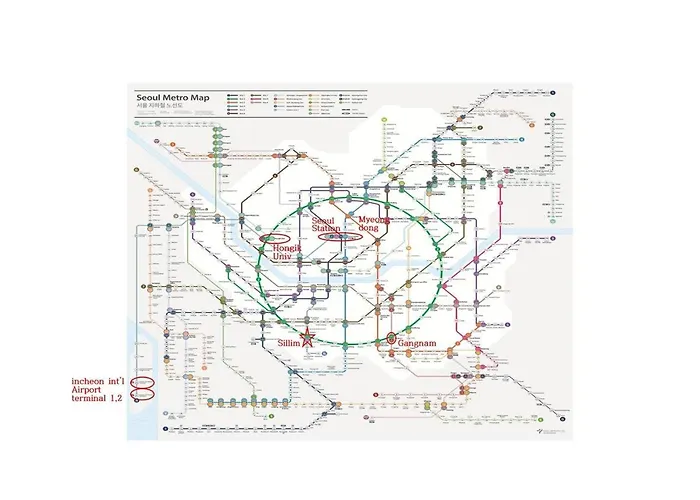 アパート 10 Min To Sillim & Seowon Station, Cozy Studio, Luggage Storage
